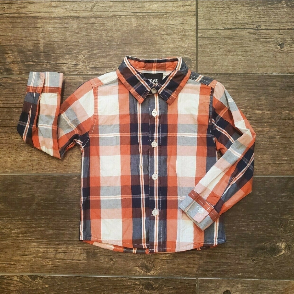 3/$15 Fall Button Down Down Top